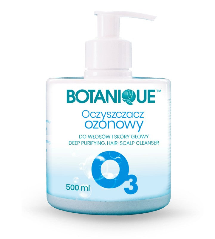 Goeco Ozone Hair Cleanser - Antyseptyczny preparat ozonowy do skóry głowy i włosów, 500ml
