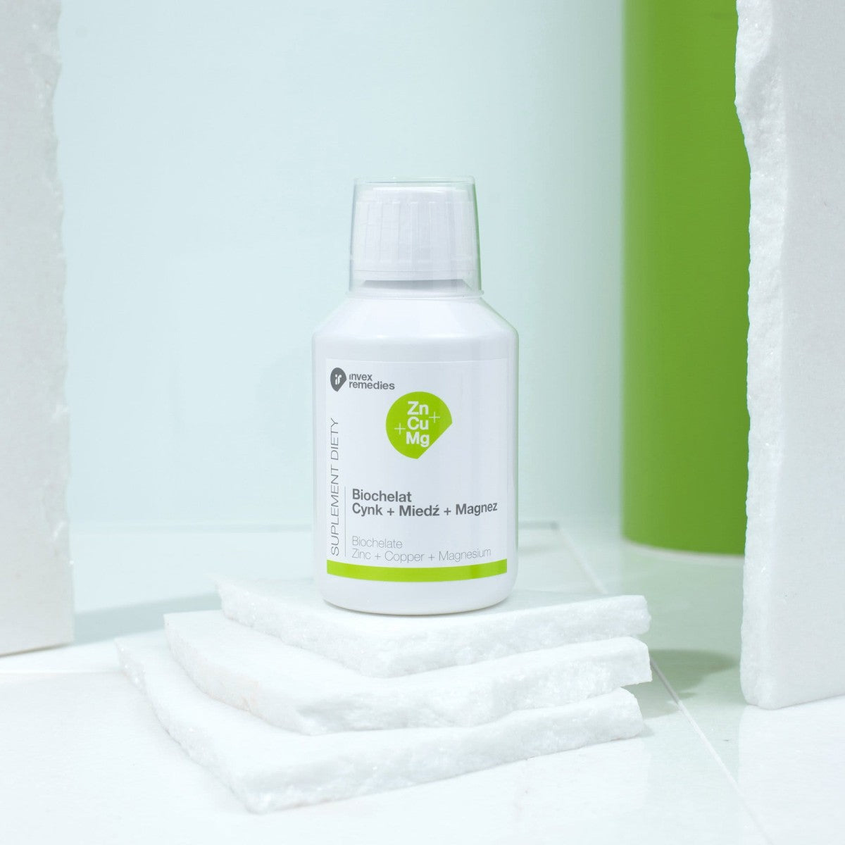 Biochelat Cynk+Miedź+Magnez Zn+Cu+Mg 150 ml