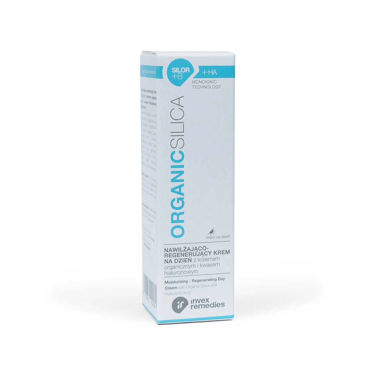 Nawilżająco-regenerujący krem na dzień z krzemem organicznym i kwasem hialuronowym 30 ml