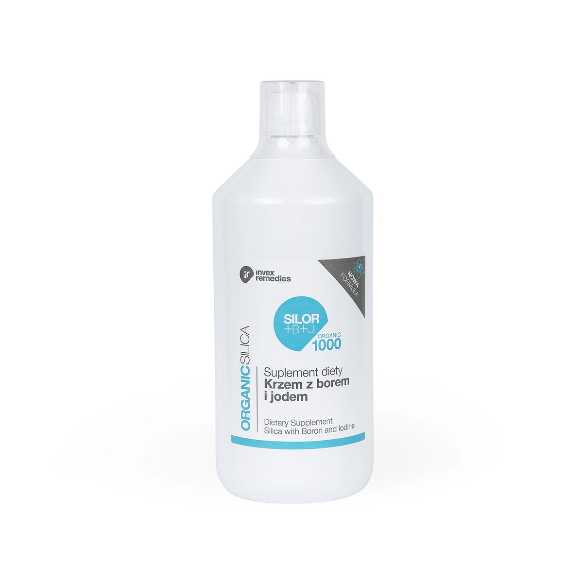 SILOR+B+J Suplement diety z krzemem, borem i jodem 1000 ml