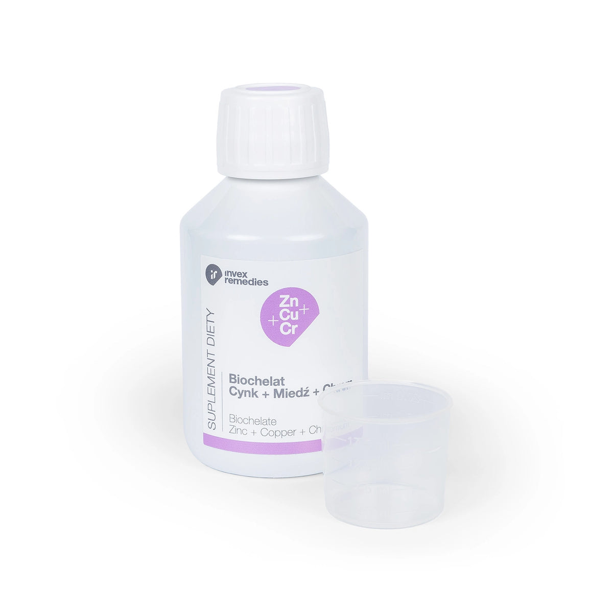 Biochelat Cynk+Miedź+Chrom Zn+Cu+Cr 150 ml