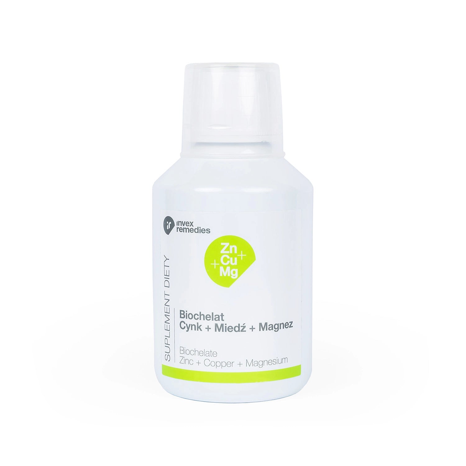 Biochelat Cynk+Miedź+Magnez Zn+Cu+Mg 150 ml