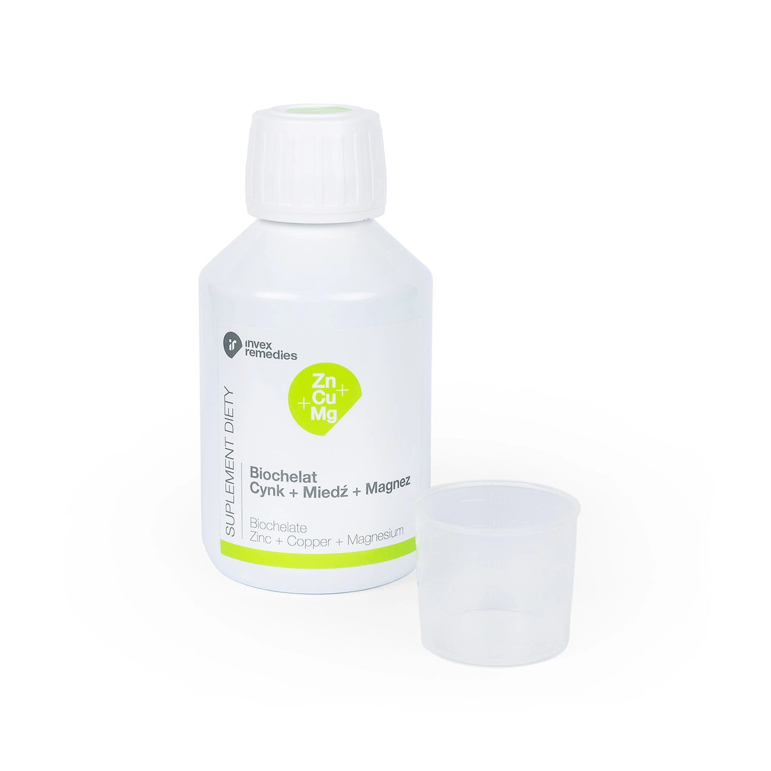 Biochelat Cynk+Miedź+Magnez Zn+Cu+Mg 150 ml