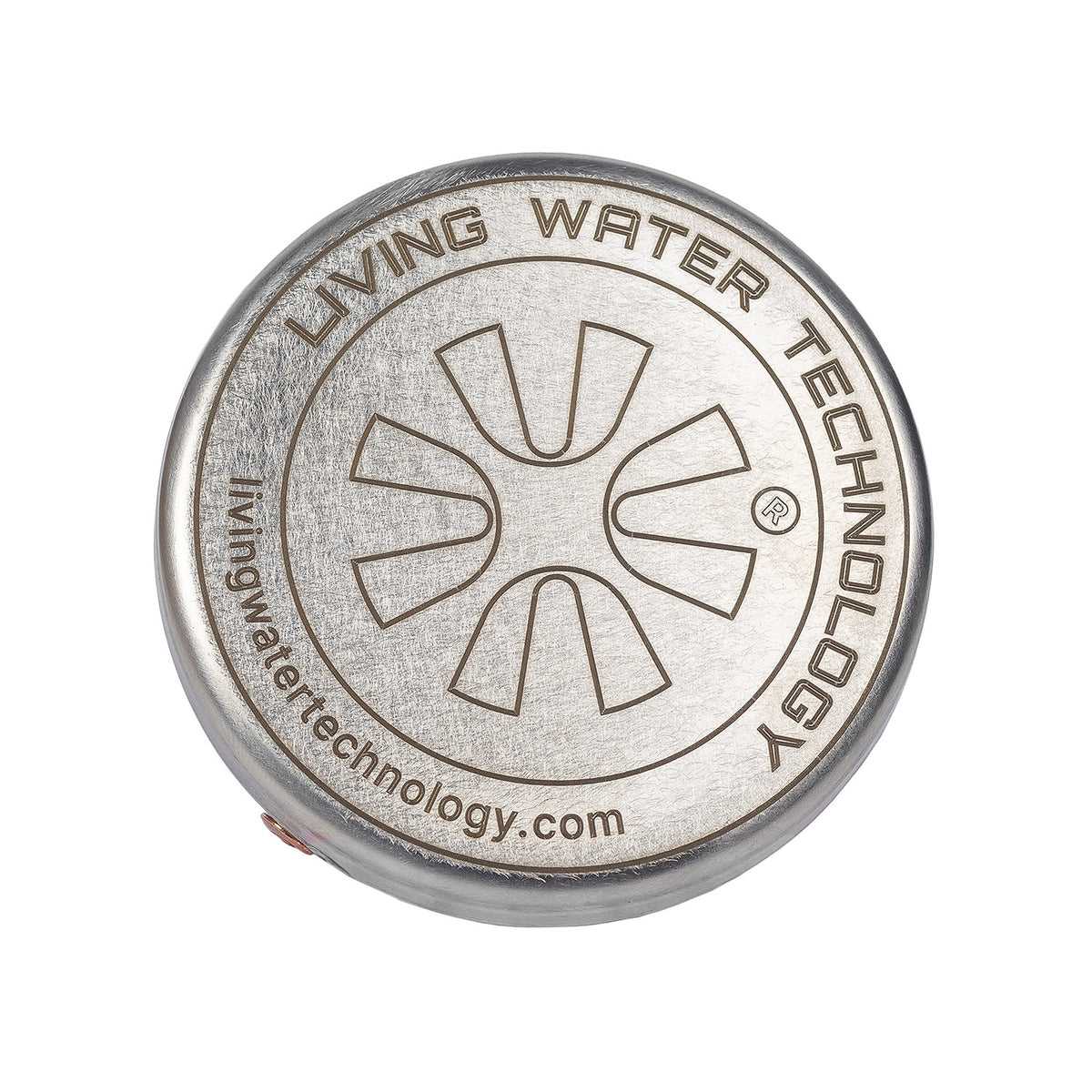 Living Water Technology - Aktywna Podstawka Mała 7 cm: Strukturyzator wody z technologią R.A.I.L.