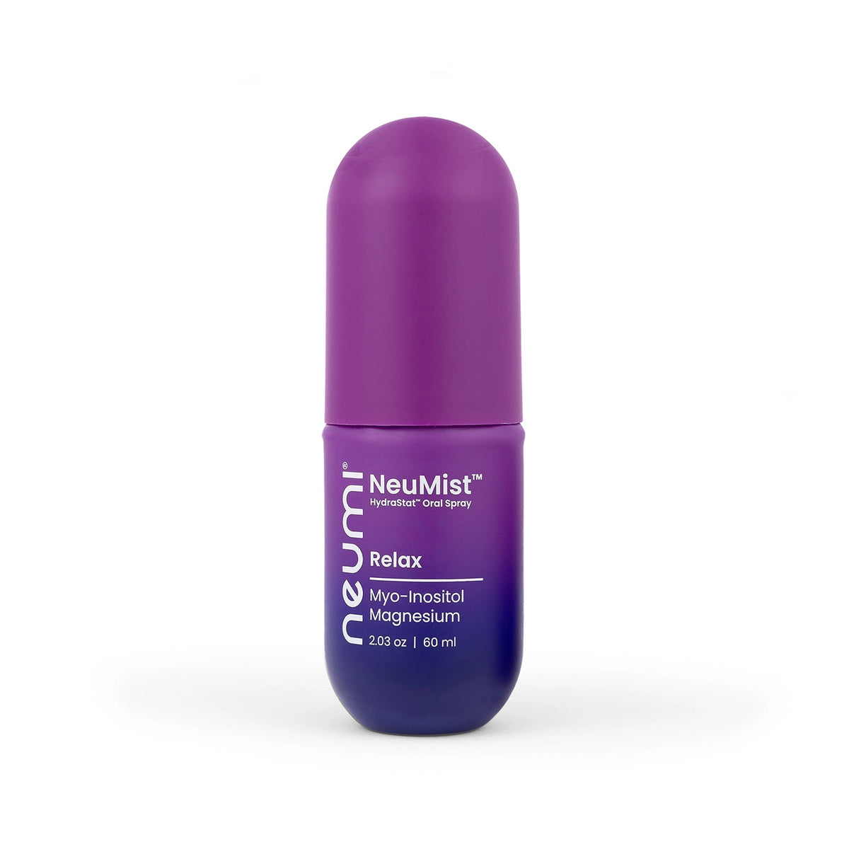 NEUMI NeuMist Relax - Spray doustny HydraStat z mio-inozytolem i magnezem, wsparcie układu nerwowego, 60 ml