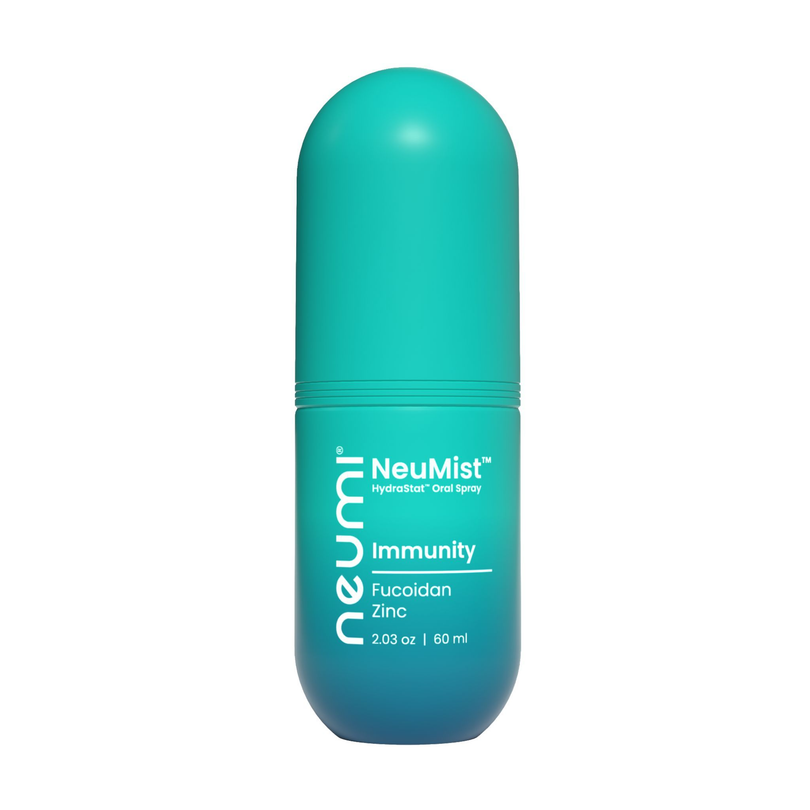 NEUMI NeuMist Immunity - Spray doustny HydraStat z fukoidanem, cynkiem i arabinogalaktanem, wsparcie odporności, 60 ml