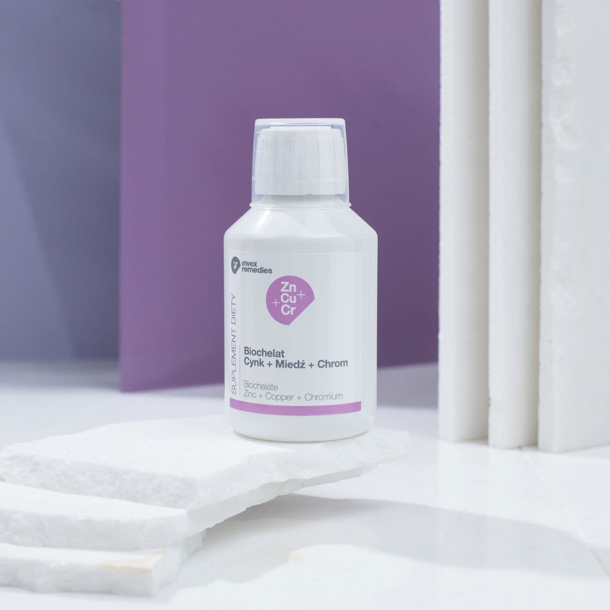 Biochelat Cynk+Miedź+Chrom Zn+Cu+Cr 150 ml