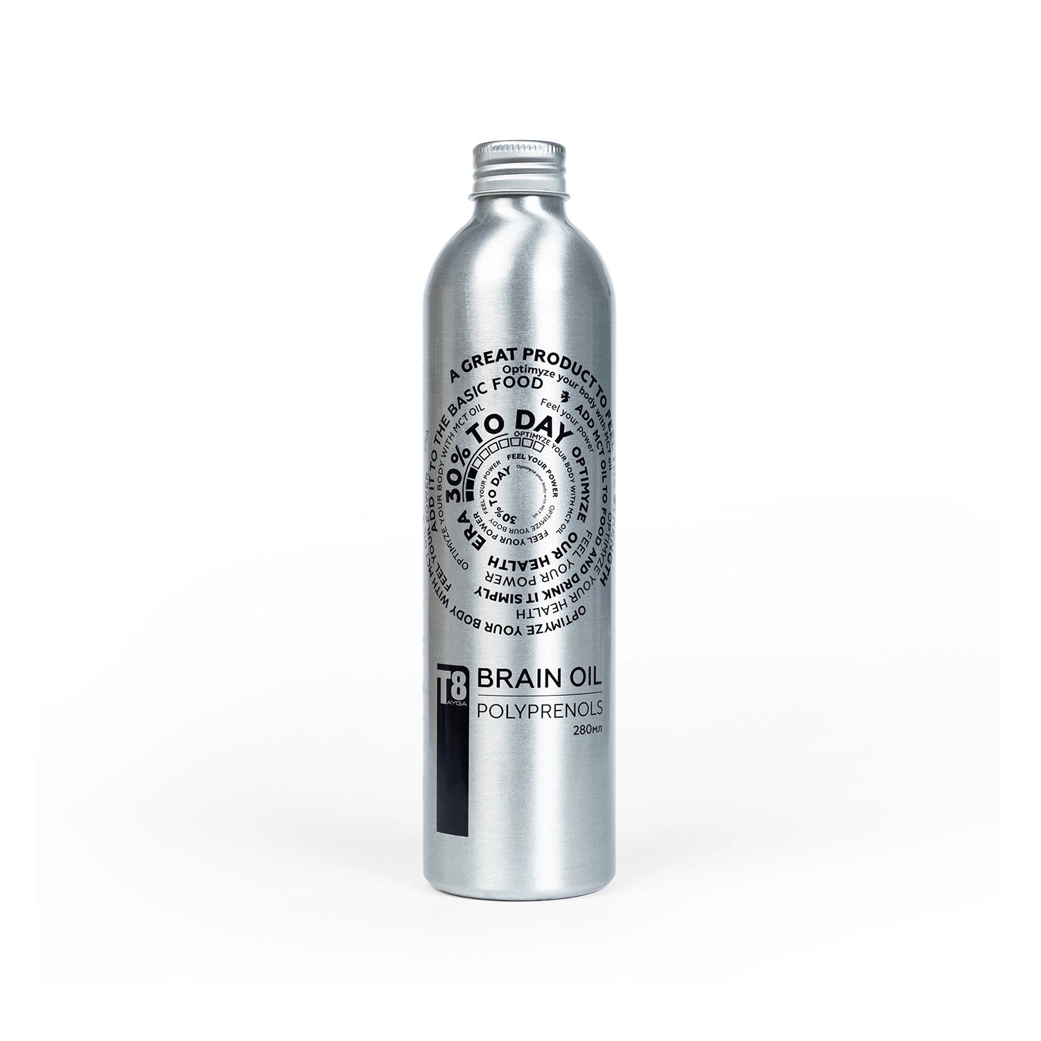 VILAVI T8 ERA BRAIN OIL - Olej MCT C8/C10 z poliprenolami na energię i koncentrację, 280ml