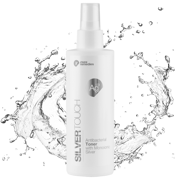 Invex Remedies - Antybakteryjny tonik ze srebrem monojonowym Ag123 do cery trądzikowej, 200 ml