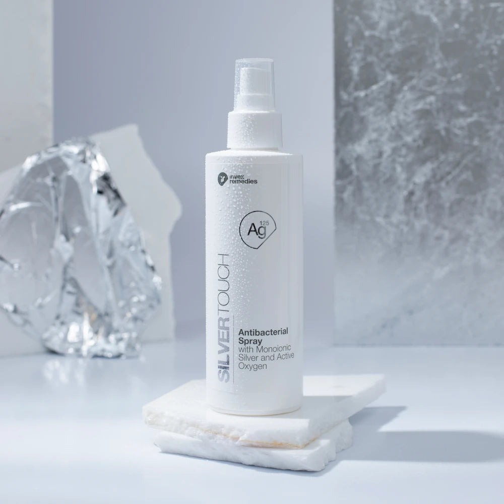 Invex Remedies - Antybakteryjna mgiełka Ag125 ze srebrem monojonowym i aktywnym tlenem, 200 ml