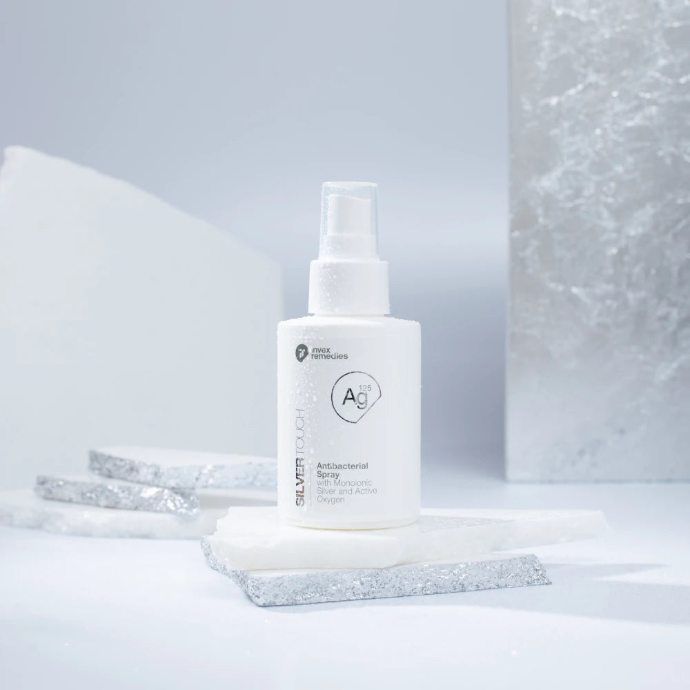 Invex Remedies - Ag125 Antybakteryjna mgiełka ze srebrem monojonowym i aktywnym tlenem, 100 ml