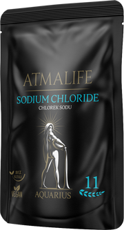 Atmalife Chlorek sodu (Natrium chloratum, sól Schüsslera nr 8) – sól komórkowa dla znaku Wodnika (11): gospodarka wodno-elektrolitowa, 100 g